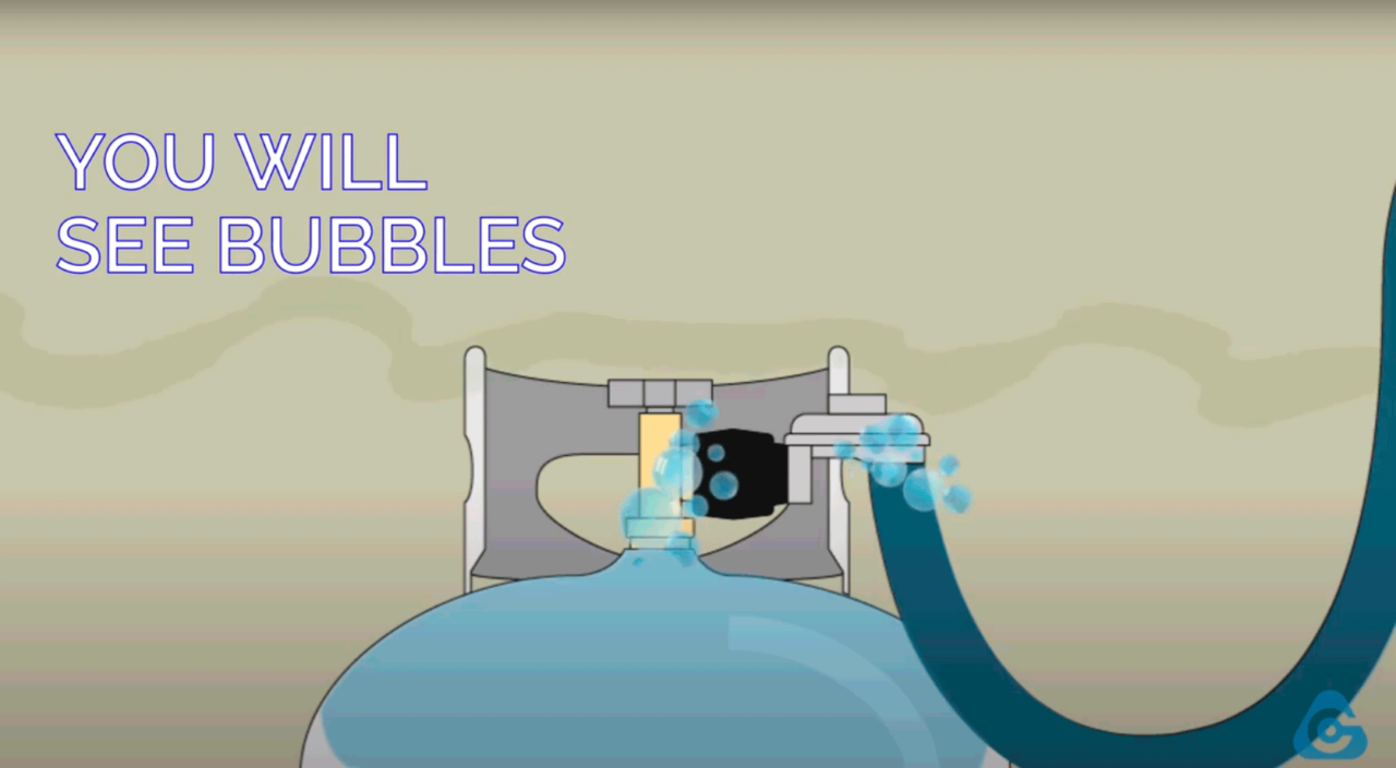 Gas leak or not? Do the soapy water test Cavagna Group®