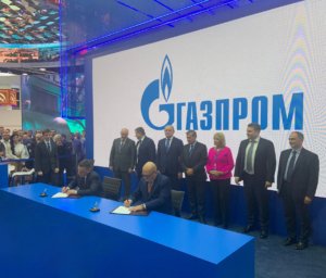 Cavagna Group S.p.A. | A memorandum of understanding with Gazprom