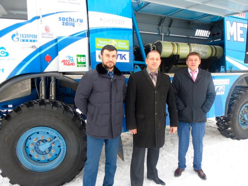 Cavagna Group S.p.A. | Cavagna Group CNG Valves on the Kamaz Master