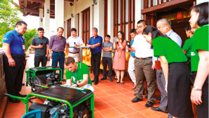 Greengear workshop in Vietnam